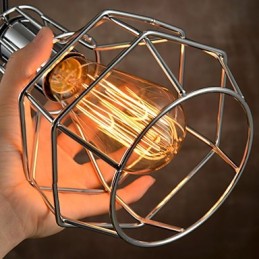Kreative Pendelleuchte im amerikanischen Stil mit 1 Licht