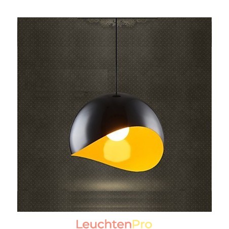 Retro-Hängeleuchte mit Apfel-Sockel und Hängelampe