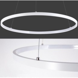 Dimmbare Pendelleuchte mit Fernbedienung Modernes Design Drei Ringe