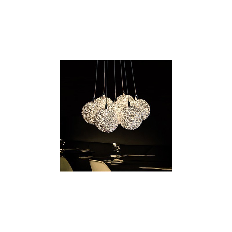 Pendelleuchte Modern 7 Licht Home Furnishing Dekorative Aluminium Pendelleuchte