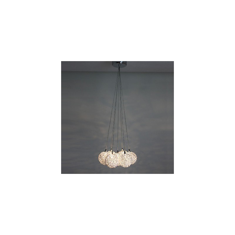 Pendelleuchte Modern 7 Licht Home Furnishing Dekorative Aluminium Pendelleuchte