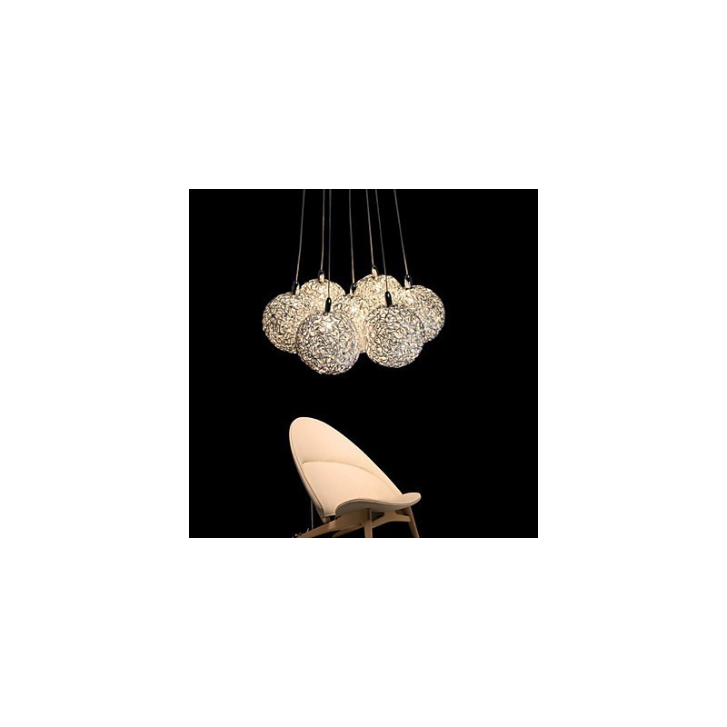 Pendelleuchte Modern 7 Licht Home Furnishing Dekorative Aluminium Pendelleuchte
