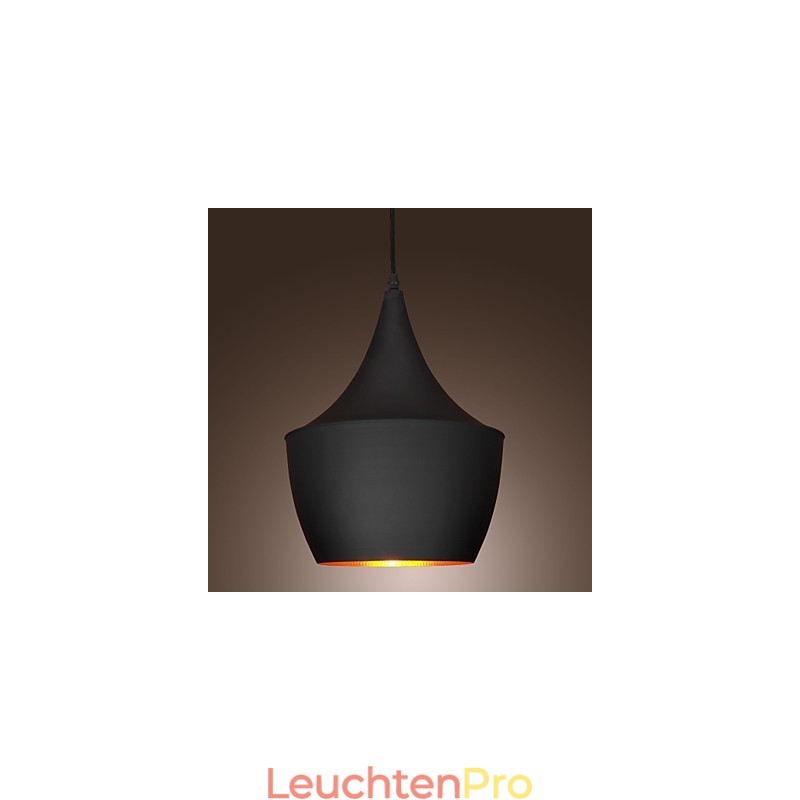 Pendelleuchte Retro Vintage Tom Dixon Design Schwarz