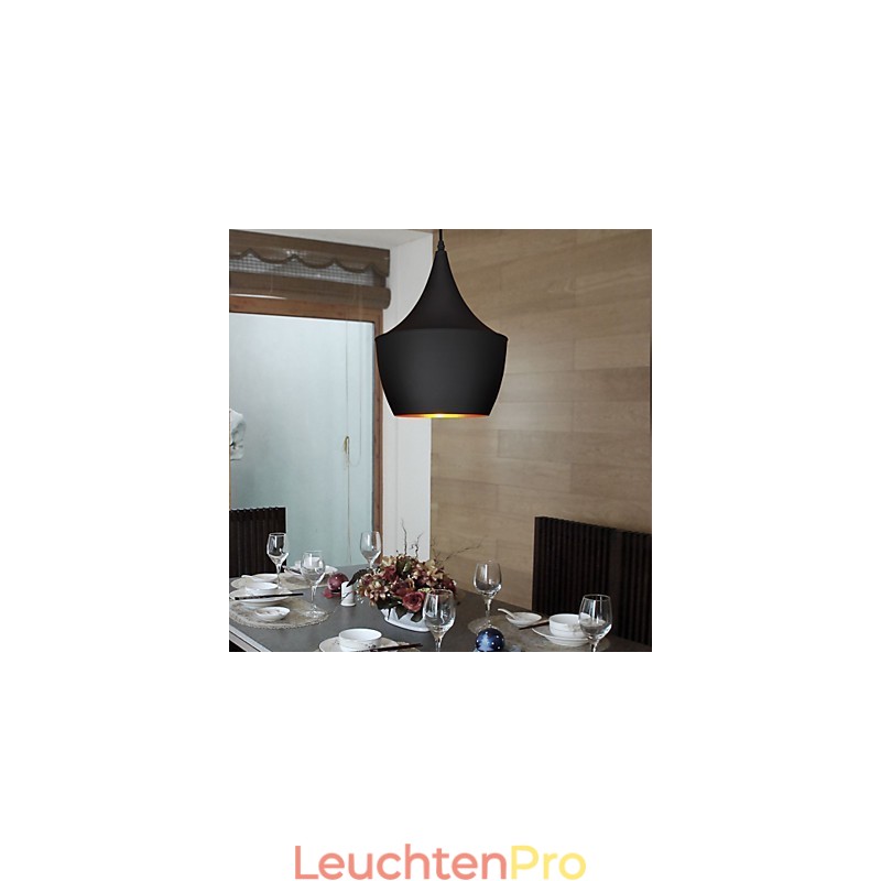 Pendelleuchte Retro Vintage Tom Dixon Design Schwarz