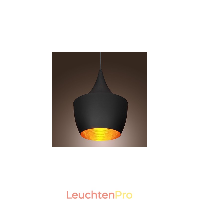 Pendelleuchte Retro Vintage Tom Dixon Design Schwarz