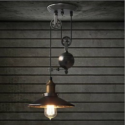 Pendelleuchten Rustikale Lodge Vintage Retro Country Garage Metall