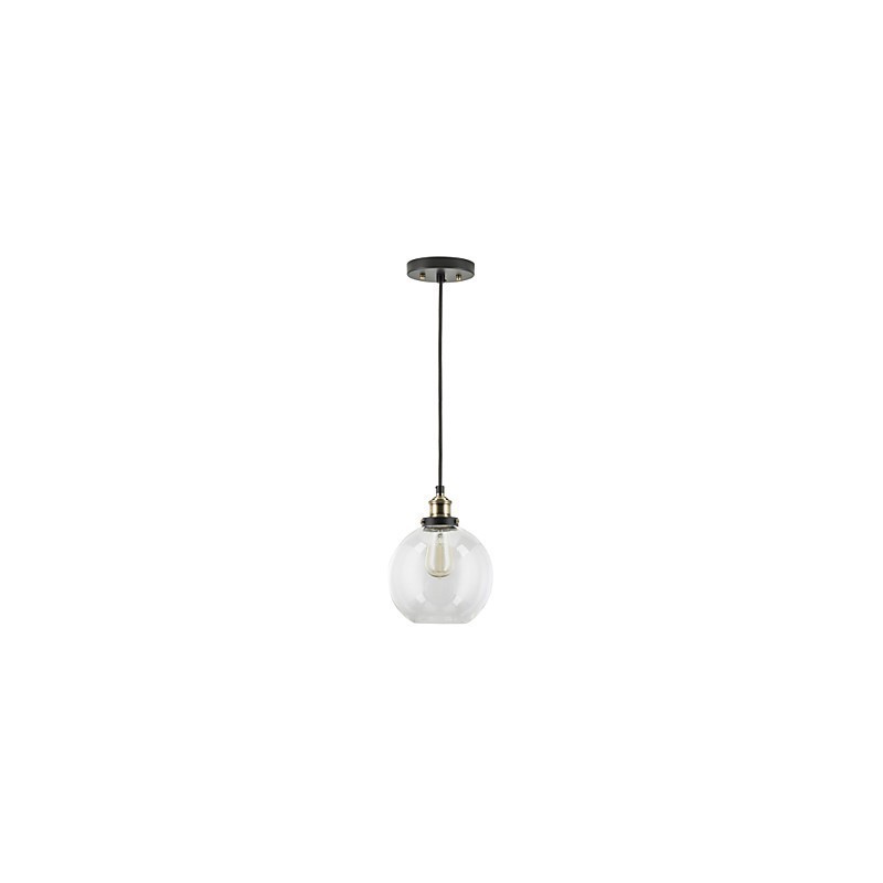 Industrielle Fabrik Pendelleuchte Antik Messing Eine Leuchte Glasschirm Cafe Pendelleuchte