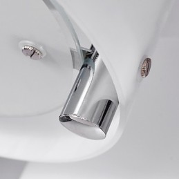 Moderne zeitgenössische Chrom Metall Kronleuchter Unterputz