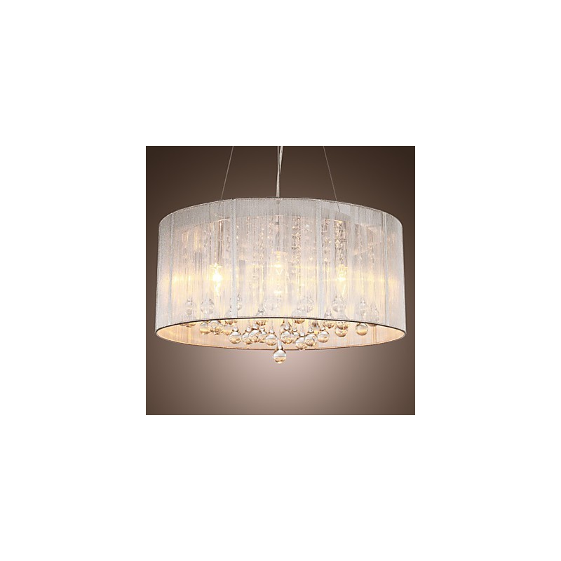 Trommel-Pendelleuchte, modern, 4 Lichter