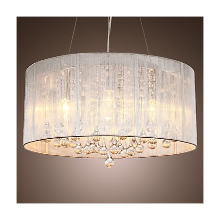 Trommel-Pendelleuchte, modern, 4 Lichter Trommel-Pendelleuchte, modern, 4 Lichter