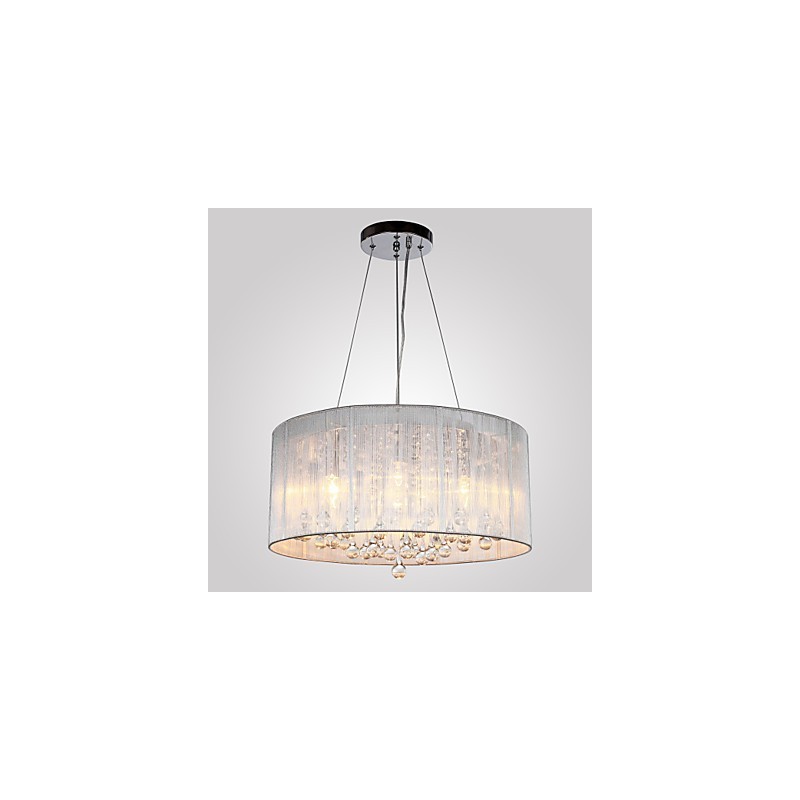 Trommel-Pendelleuchte, modern, 4 Lichter