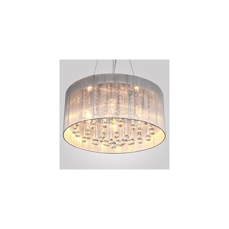 Trommel-Pendelleuchte, modern, 4 Lichter