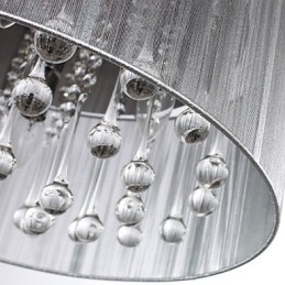 Trommel-Pendelleuchte, modern, 4 Lichter