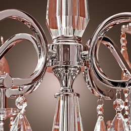 Kronleuchter Kristall Modern 2 Ebenen Wohnzimmer 12 Lichter
