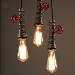 Retro Hängelampe Handeln Die Rolle Ofing Loft Dekoration Ländlichen Industrie Rohr Pendelleuchte