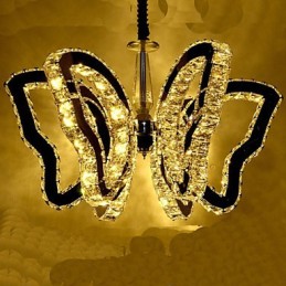 Schmetterlingslampe, moderne Luxus-Kristalllampe, 8
