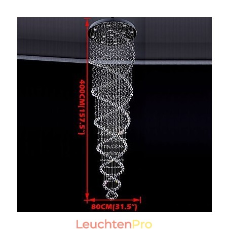 Deckenkristall-Pendelleuchten 13 Lichter Moderne silberne Canpoy Transparente K9-Kristallleuchten Deckenkristall-Pendelleuchten 13 Lichter Moderne silberne Canpoy Transparente K9-Kristallleuchten