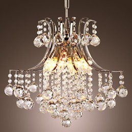 Pendelleuchte Luxus Modern Kristall Wohnzimmer 6 Lichter