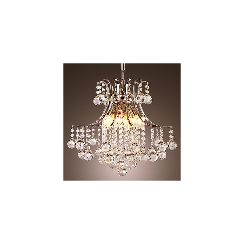 Pendelleuchte Luxus Modern Kristall Wohnzimmer 6 Lichter