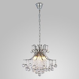 Pendelleuchte Luxus Modern Kristall Wohnzimmer 6 Lichter