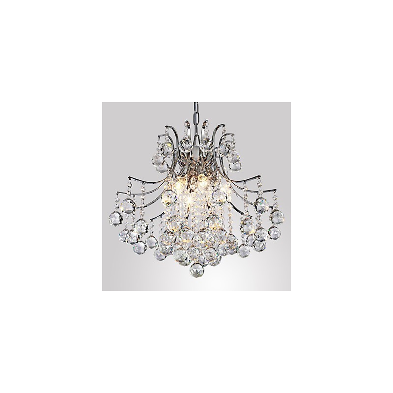Pendelleuchte Luxus Modern Kristall Wohnzimmer 6 Lichter