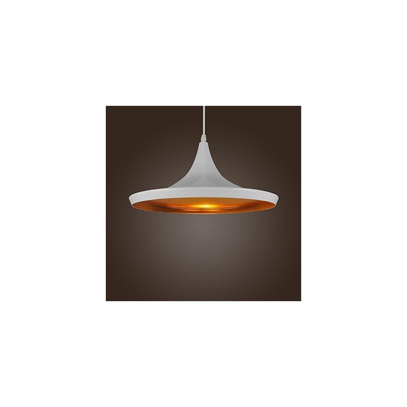 Moderne zeitgenössische Country Retro Malerei Metall Pendelleuchte
