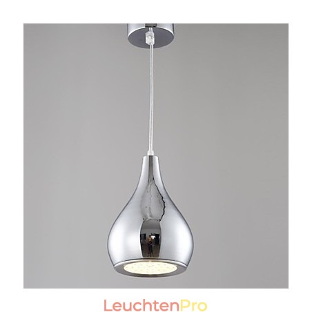 Moderne zeitgenössische Globus-Pendelleuchte aus galvanisiertem Metall Moderne zeitgenössische Globus-Pendelleuchte aus galvanisiertem Metall