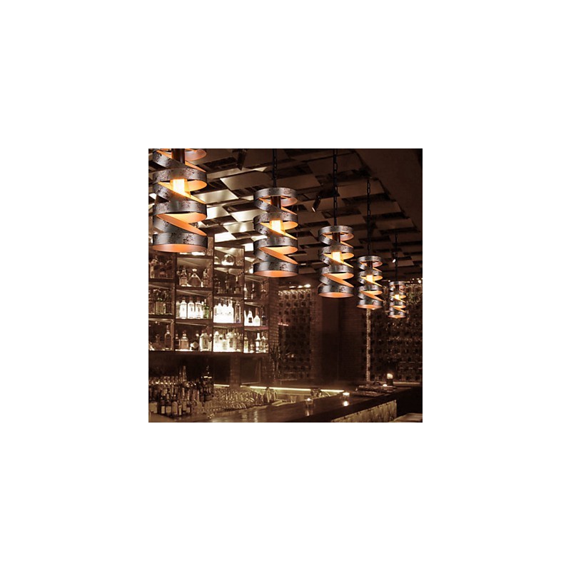 Pendelleuchte 1 Licht Vintage Minimalistisch Eisen Malerei