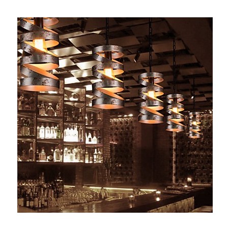 Pendelleuchte 1 Licht Vintage Minimalistisch Eisen Malerei