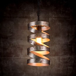 Pendelleuchte 1 Licht Vintage Minimalistisch Eisen Malerei