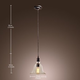 Traditionelle, klassische, galvanisierte Pendelleuchte im Vintage-Schalen-Mini-Stil