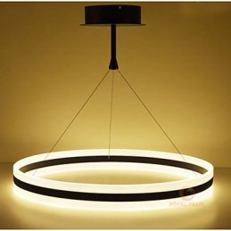Design Stahl Kristallleuchte
