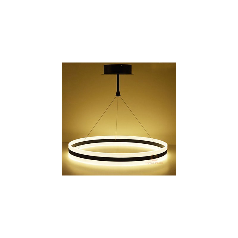 Design Stahl Kristallleuchte