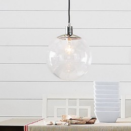 Traditionelle Pendelleuchte im klassischen Globe-Mini-Stil