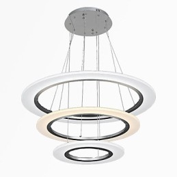 3 Ring DIY Form Acryl Anhänger Licht Decke Lampen Kronleuchter Leuchten mit