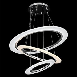 3 Ring DIY Form Acryl Anhänger Licht Decke Lampen Kronleuchter Leuchten mit