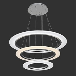 3 Ring DIY Form Acryl Anhänger Licht Decke Lampen Kronleuchter Leuchten mit
