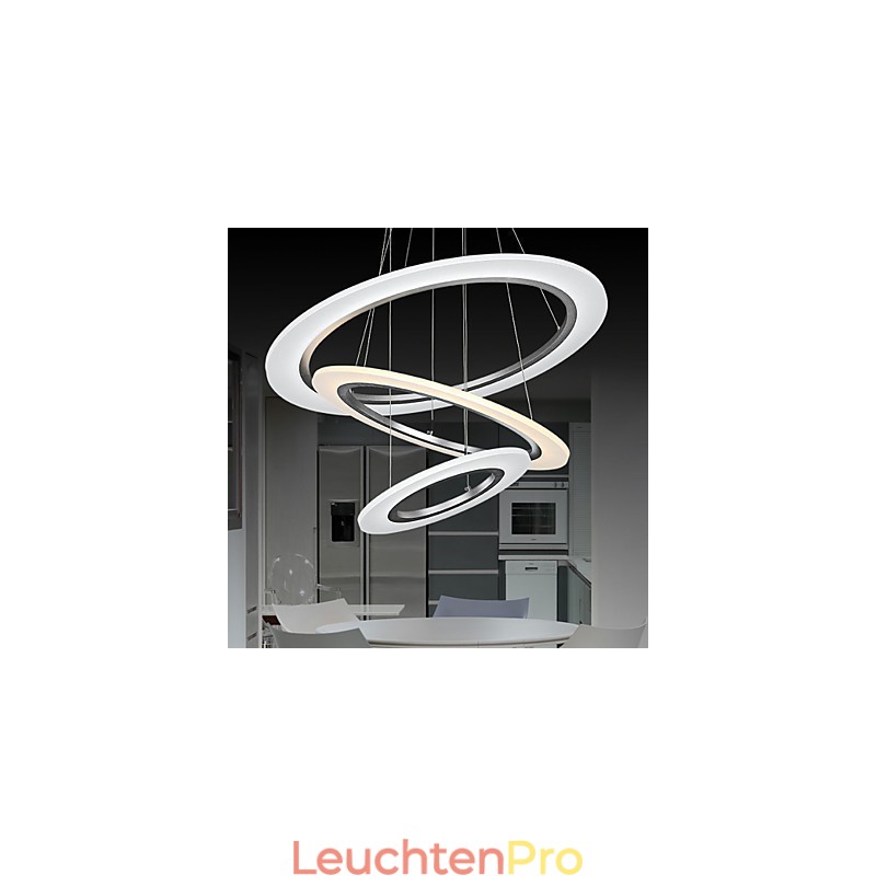 3 Ring DIY Form Acryl Anhänger Licht Decke Lampen Kronleuchter Leuchten mit