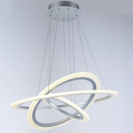 3 Ring DIY Form Acryl Anhänger Licht Decke Lampen Kronleuchter Beleuchtung