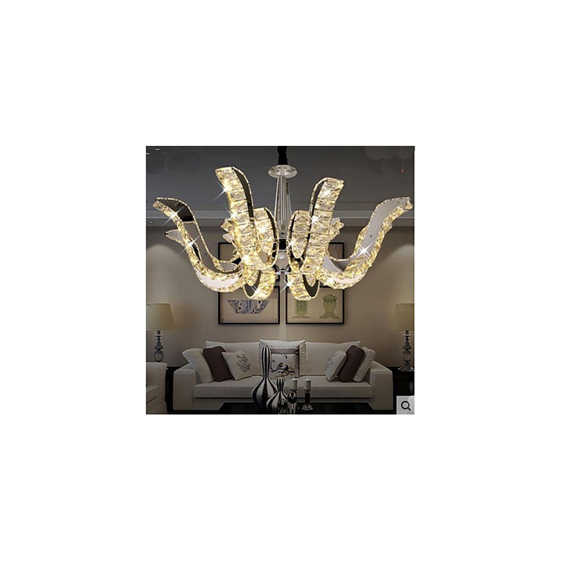 Kristalllampe Moderne Luxus-Kerzen-Kristall-Pendelleuchte