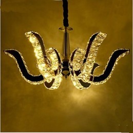 Kristalllampe Moderne Luxus-Kerzen-Kristall-Pendelleuchte