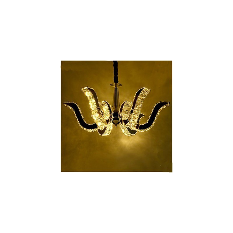 Kristalllampe Moderne Luxus-Kerzen-Kristall-Pendelleuchte