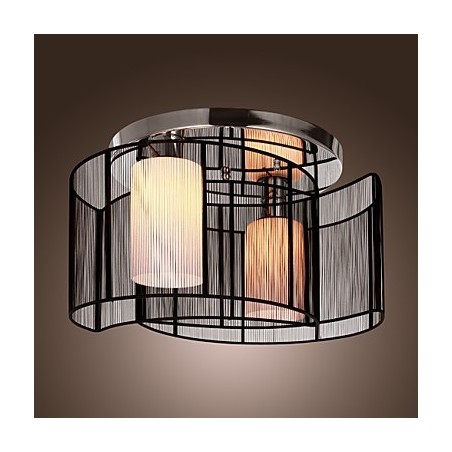 Deckenleuchte Modernes Design 2 Lichter Schwarz Deckenleuchte Modernes Design 2 Lichter Schwarz