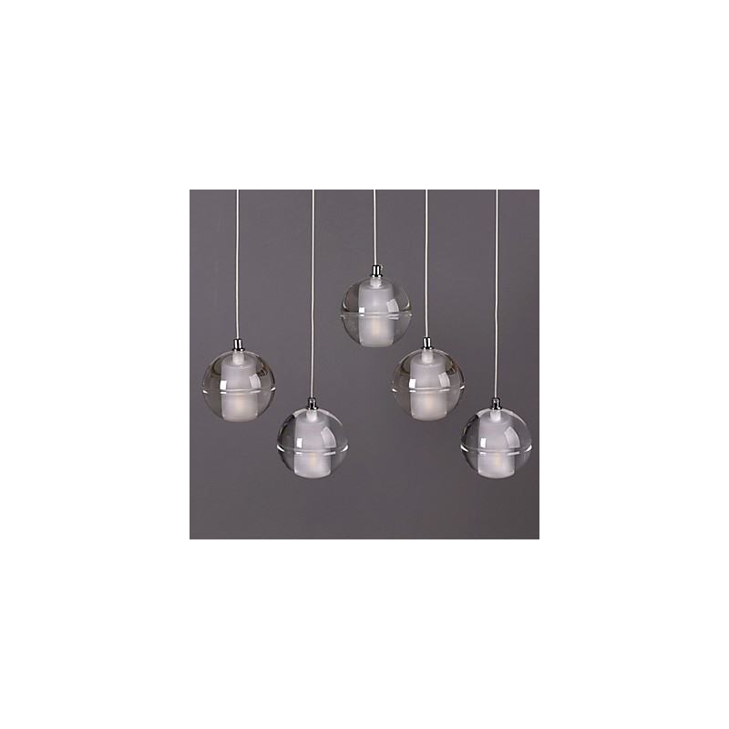 All Over The Sky Star Bocci Droplight Aurora Borealis Moderne Glaskristalllampe