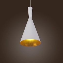 Moderne zeitgenössische Retro Country Malerei Metall Pendelleuchte
