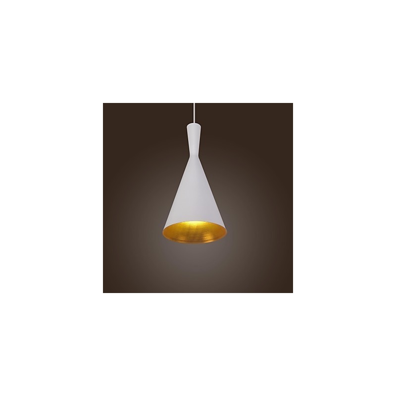 Moderne zeitgenössische Retro Country Malerei Metall Pendelleuchte