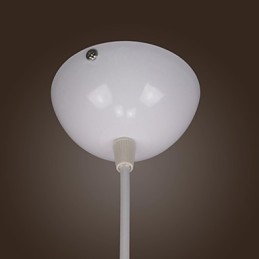 Moderne zeitgenössische Retro Country Malerei Metall Pendelleuchte