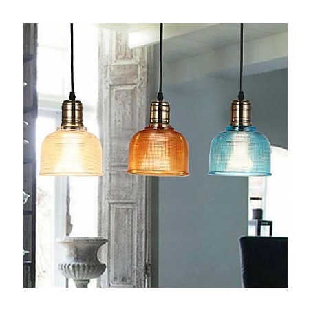 Nordisches kleines Droplight aus Buntglas-Kronleuchter, das alte Wege wiederherstellt Nordisches kleines Droplight aus Buntglas-Kronleuchter, das alte Wege wiederherstellt