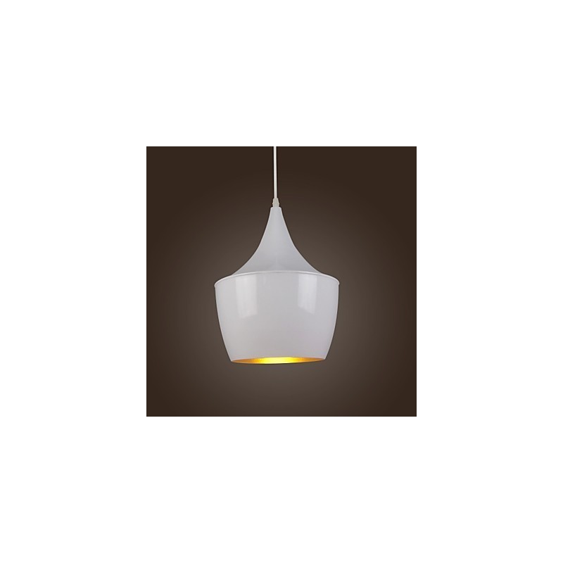 Moderne zeitgenössische Retro Country Malerei Metall Pendelleuchte