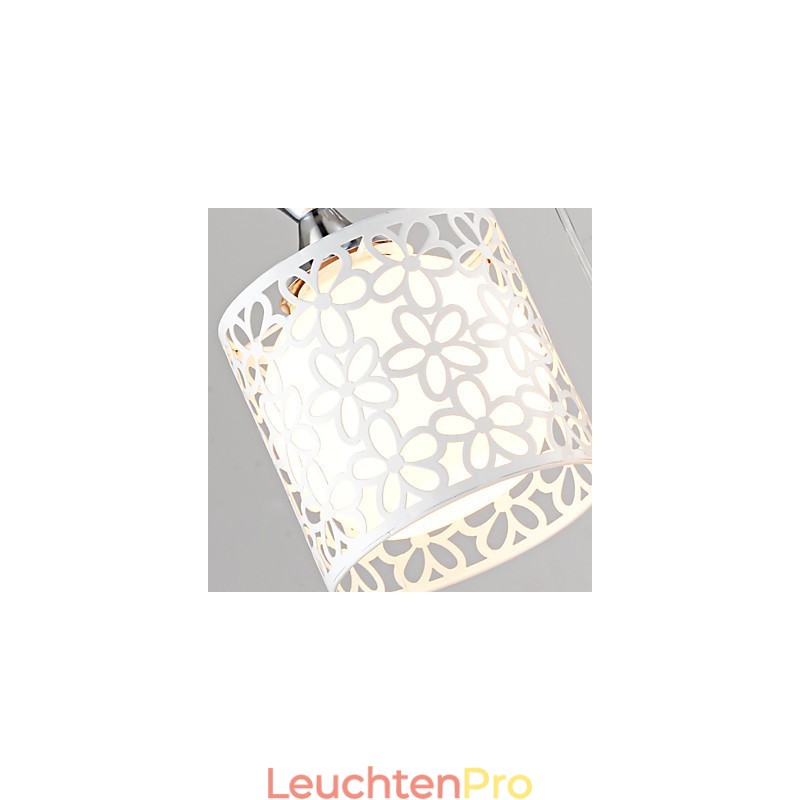 Zeitgenössische und vertraglich drei kreative Kristall Droplight Schmiedeeisen Lampe